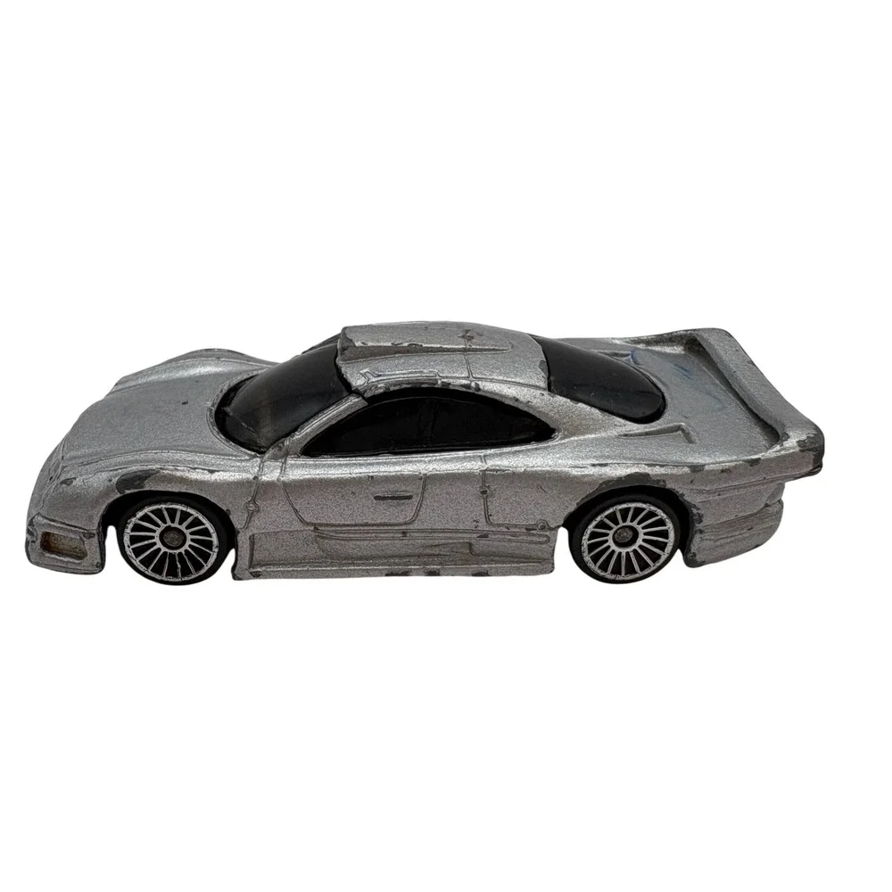Maisto Mercedes-Benz‎ CLK-GTR Street Version Metallic Silver Diecast Car AMG